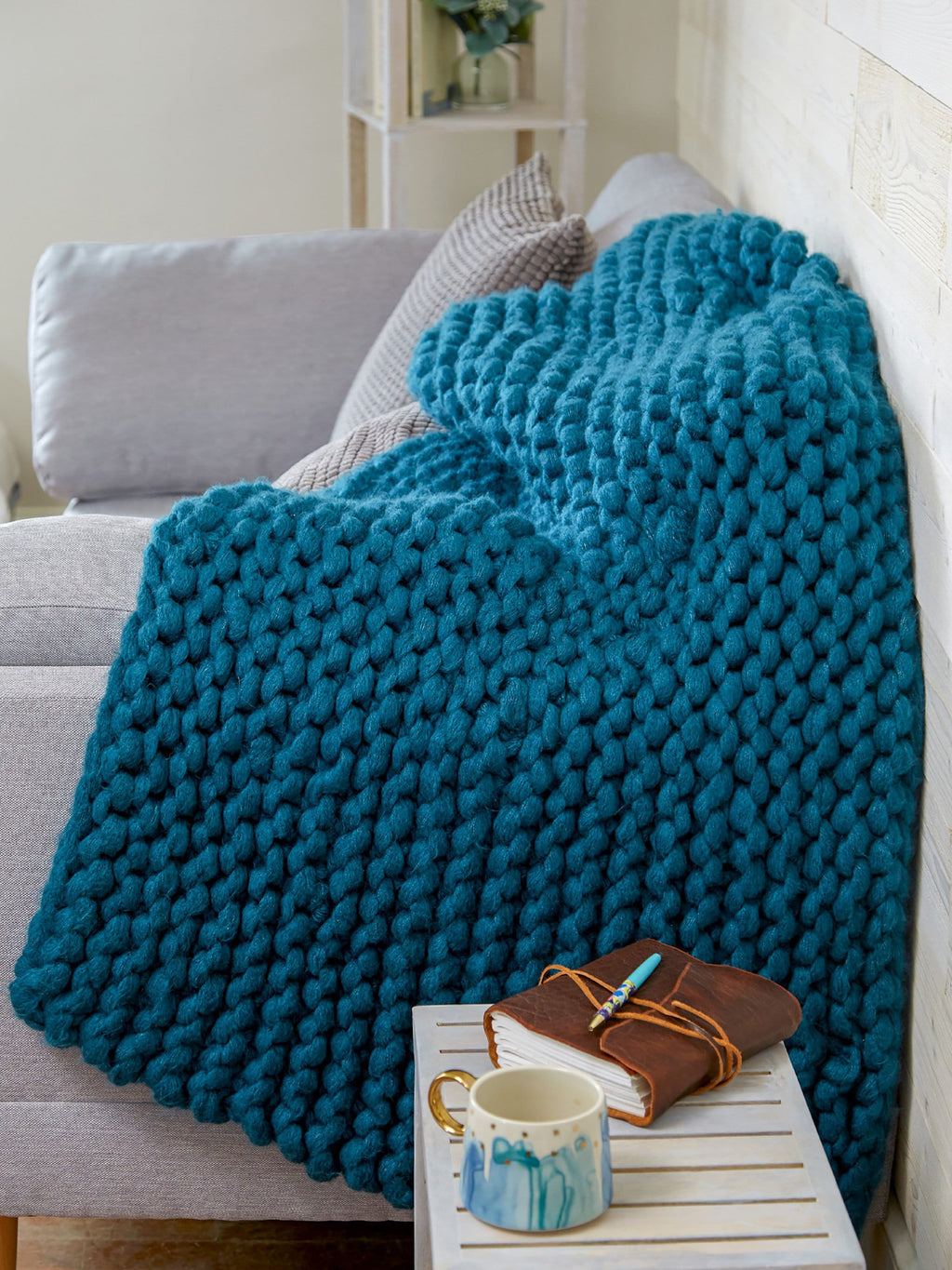 Giant Garter Blanket – Premier Yarns