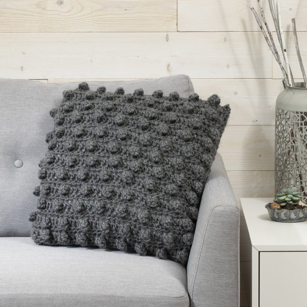 Textured Bobble Pillow – Premier Yarns