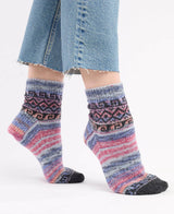 Swirling Diamond Socks