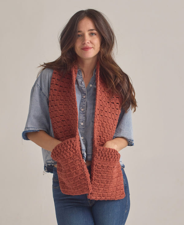 Cozy Pocket Scarf