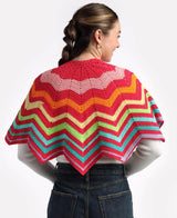 Chevron Burst Shawl