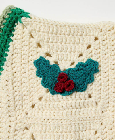 Comfort and Joy Cardigan Appliques Week Three