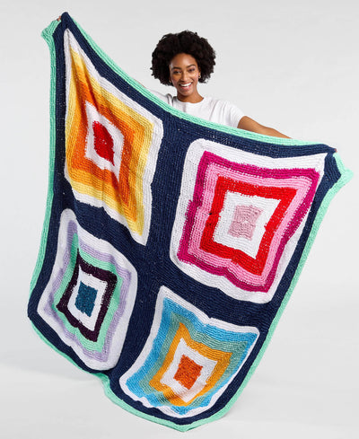 Kaleidoscope Corners Blanket