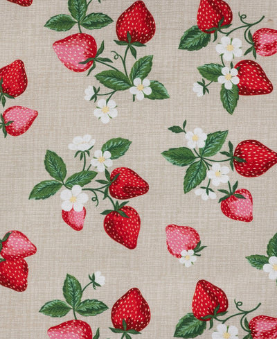 Strawberry Greenhouse Drawstring Bag