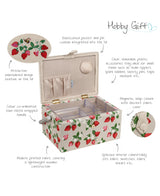 Strawberry Greenhouse Sewing Box