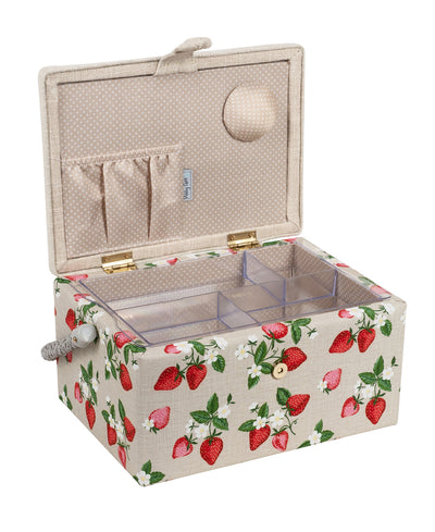 Strawberry Greenhouse Sewing Box