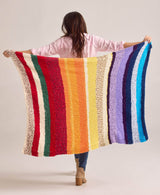 Fruits Stripes Blanket