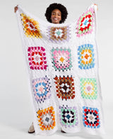 Patchwork Pop Granny Blanket