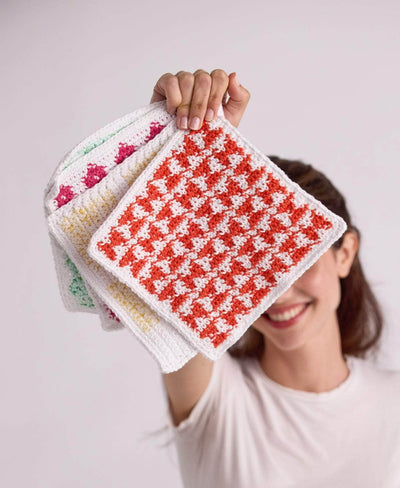 Patterned Tapestry Dishcloth Set