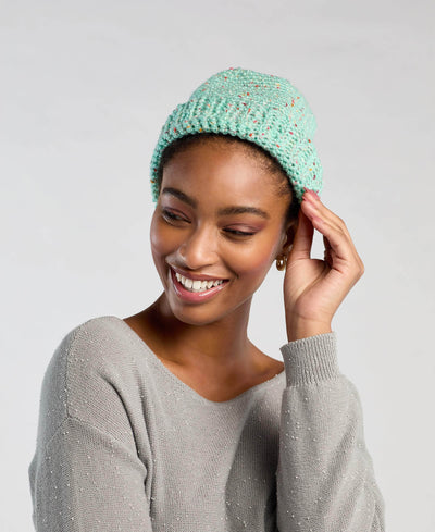 Staple Stitch Crochet Beanie