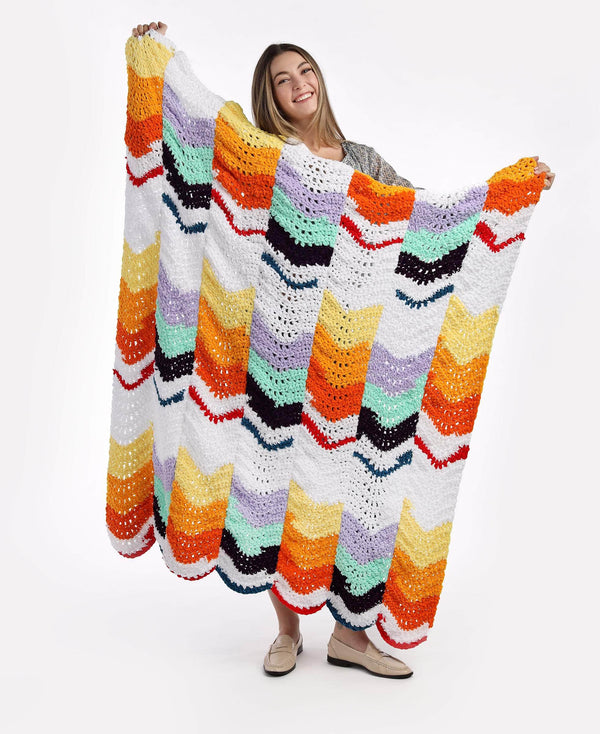 Wavy Fade Blanket