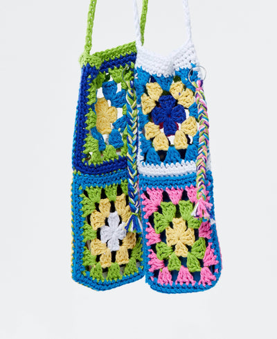 Crochet Phone Bags Choose Style Floral Granny Square -   Crochet purse  patterns, Crochet handbags patterns, Crochet bag pattern