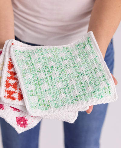 Patterned Tapestry Dishcloth Set