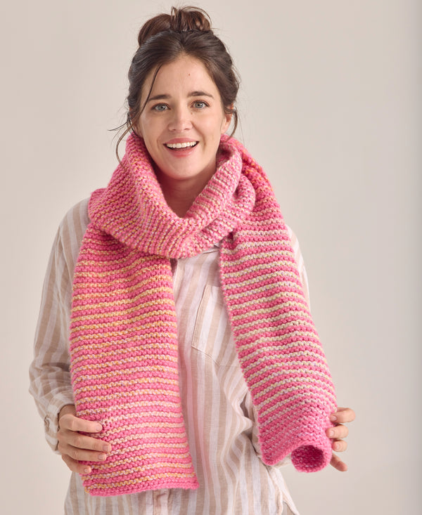 Garter Groove Scarf