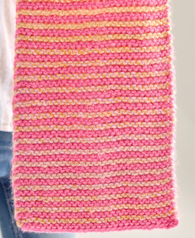 Garter Groove Scarf