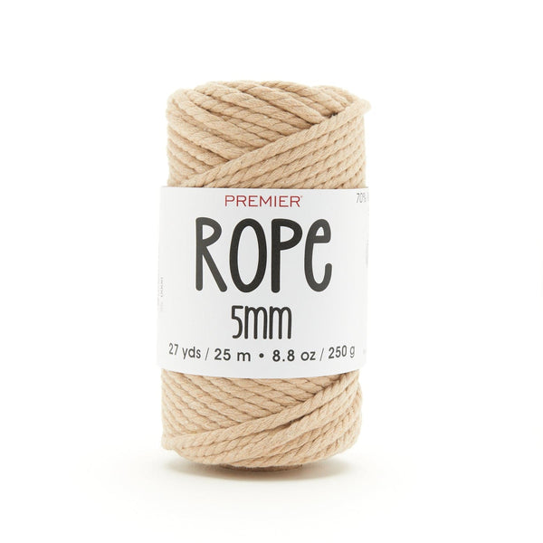 5mm Premium NATURAL Rope - Sydney Yarn