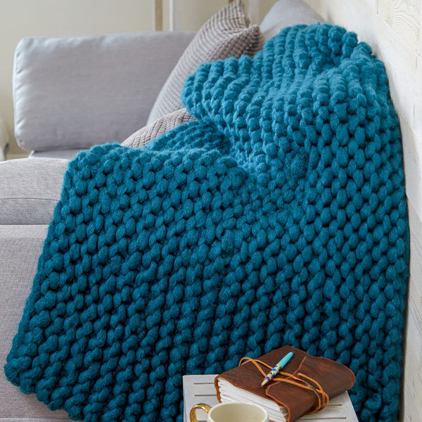 Giant Garter Blanket Premier Yarns