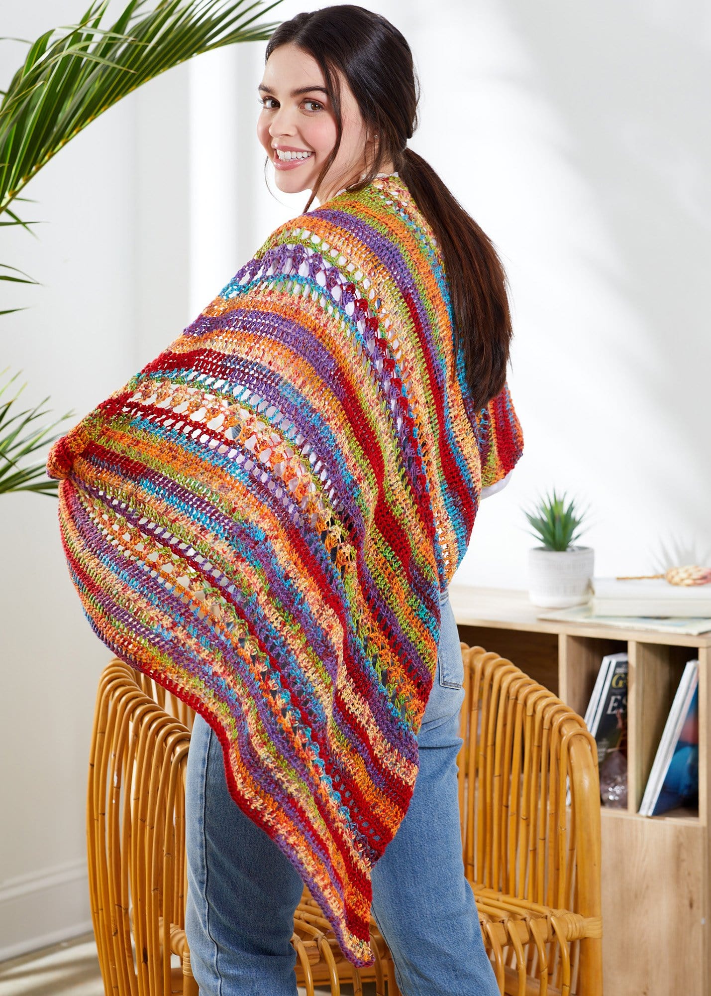 Garden Trellis Shawl – Premier Yarns