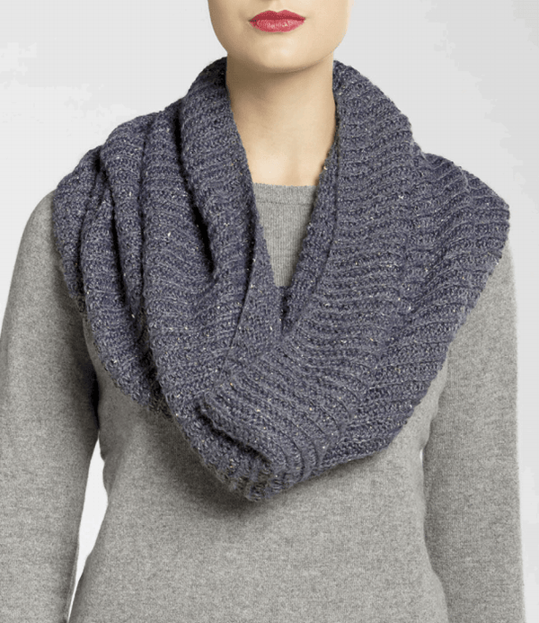 Isaac Mizrahi® Craft™ Broadway Brioche Knit Cowl