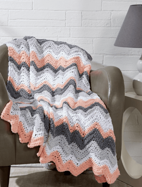 Scale Lace Blanket – Premier Yarns